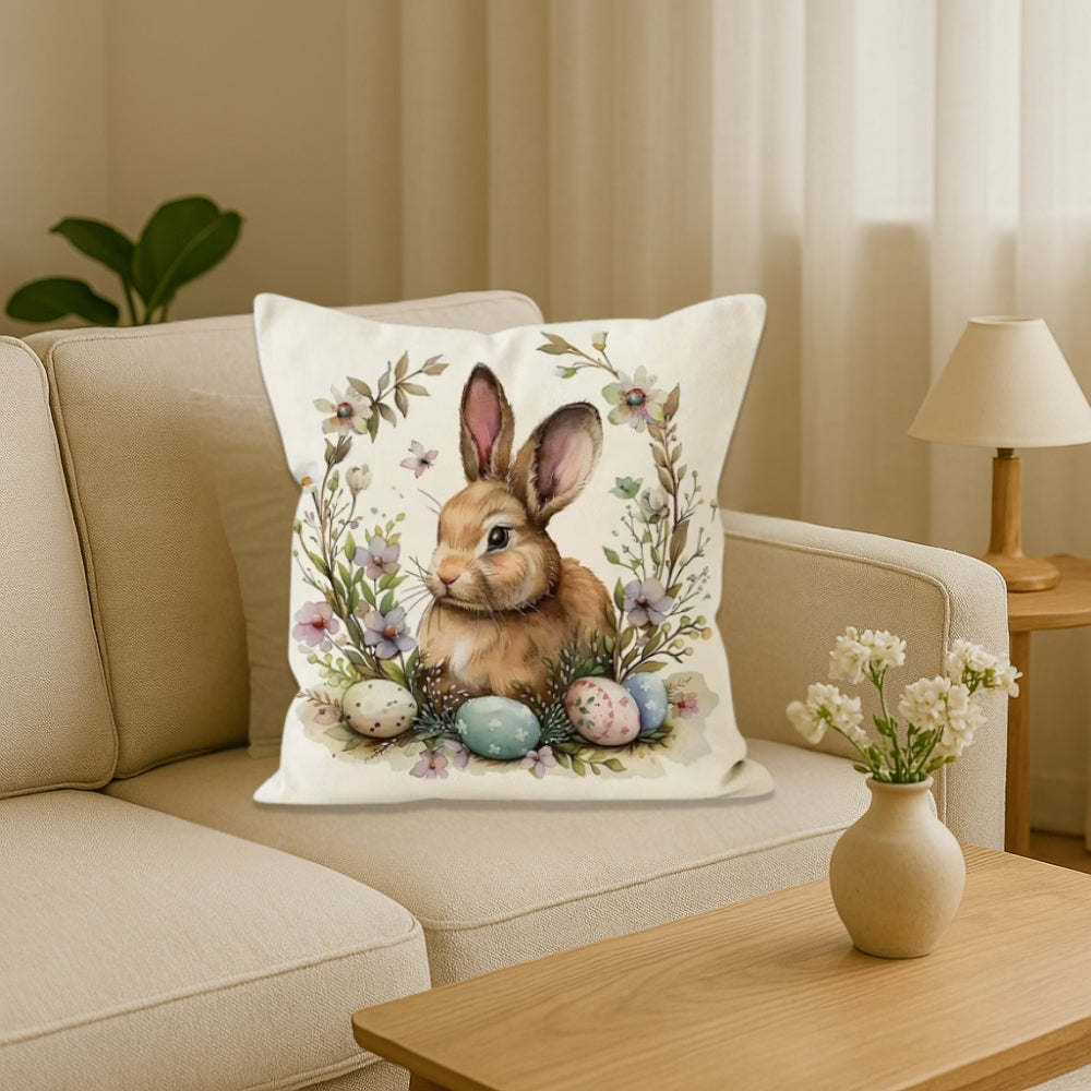 Housses de coussin de Pâques Bubboo lapins