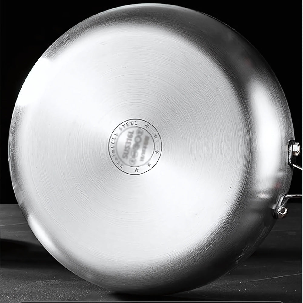 Poêle en inox Titan