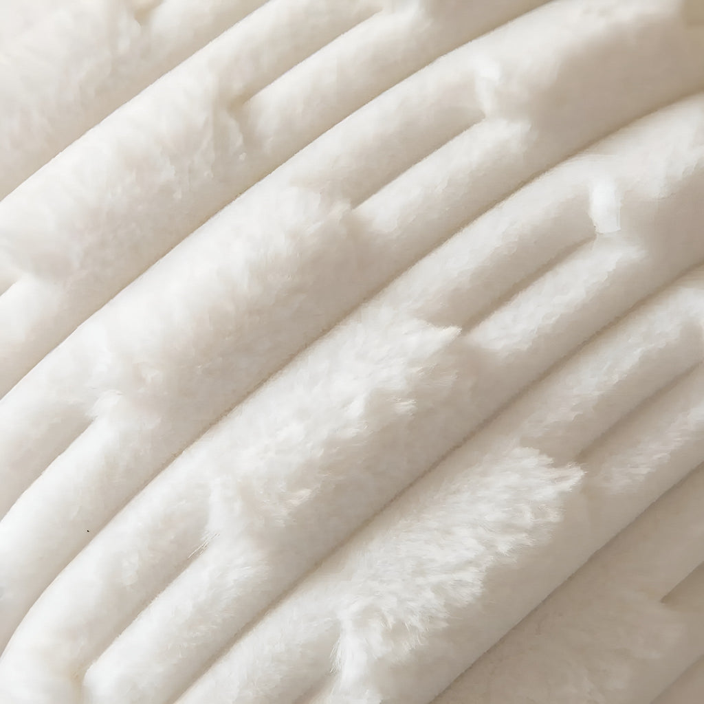 Housse de coussin moelleuse tissage Calm Weave