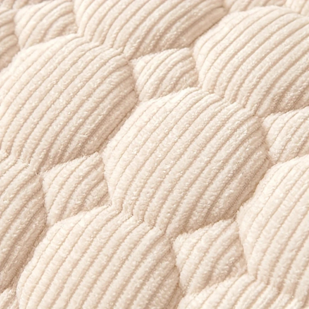 Panier matelassé antidérapant à rebords pour chien