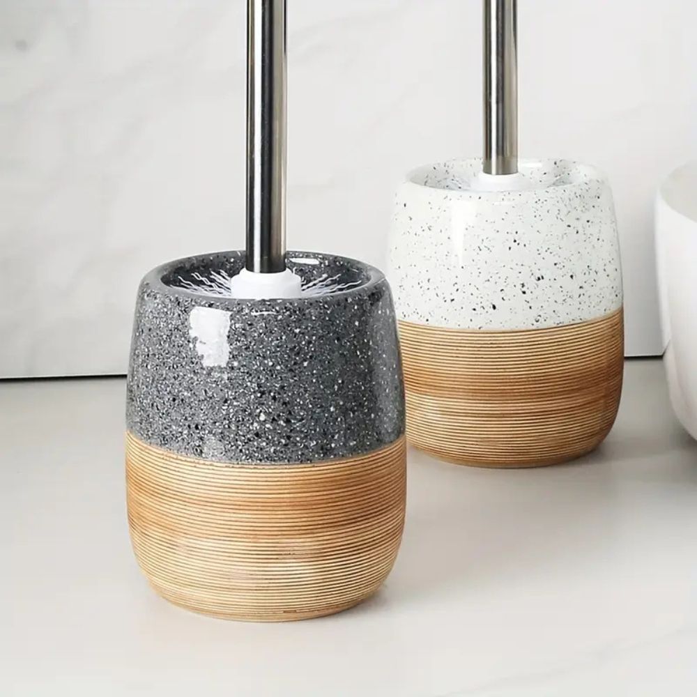 Set brosse WC et support élégant