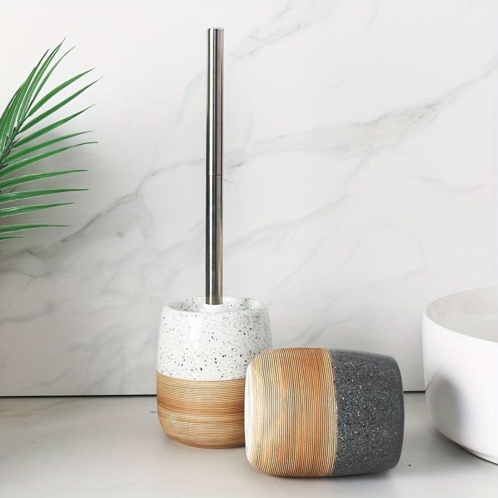 Set brosse WC et support élégant