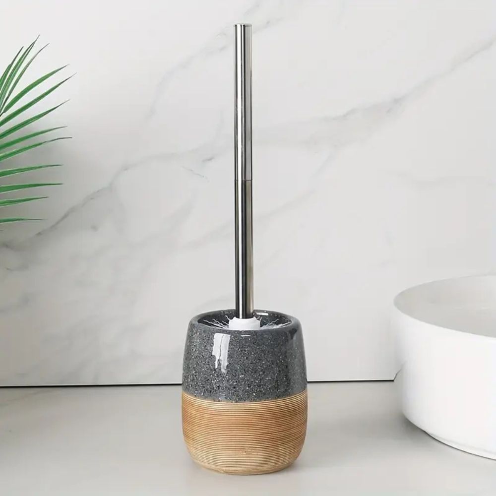 Set brosse WC et support élégant