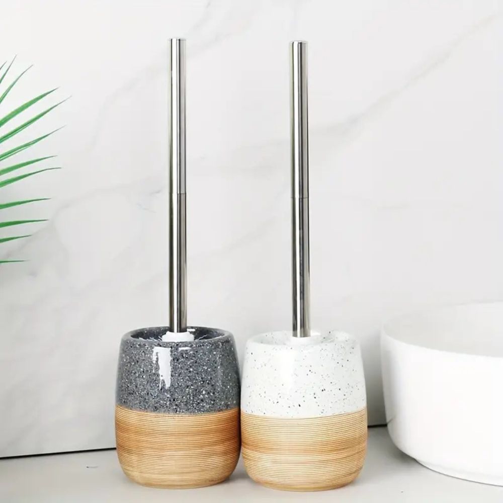 Set brosse WC et support élégant