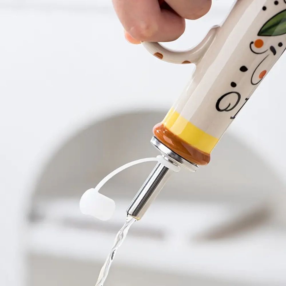 Flacon verseur d'huile en céramique Ceramico