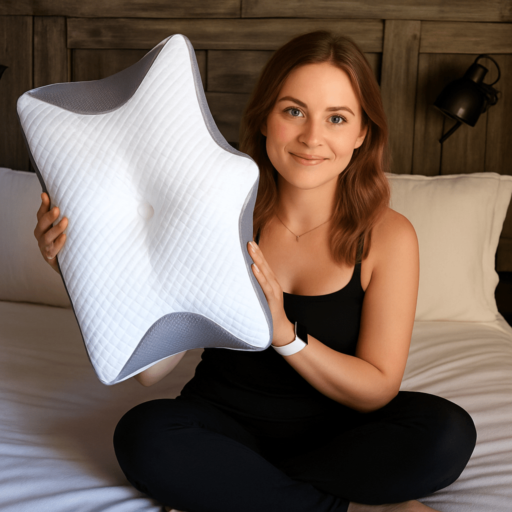 Dreamz – Oreiller Orthopédique Ergonomique pour un Sommeil Réparateur