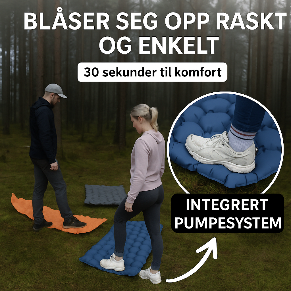 Matelas Gonflable Ultraléger PRO – Nordpad pour Camping & Randonnée