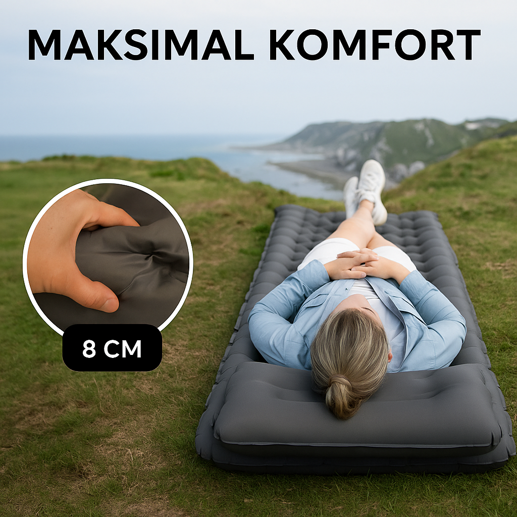 Matelas Gonflable Ultraléger PRO – Nordpad pour Camping & Randonnée