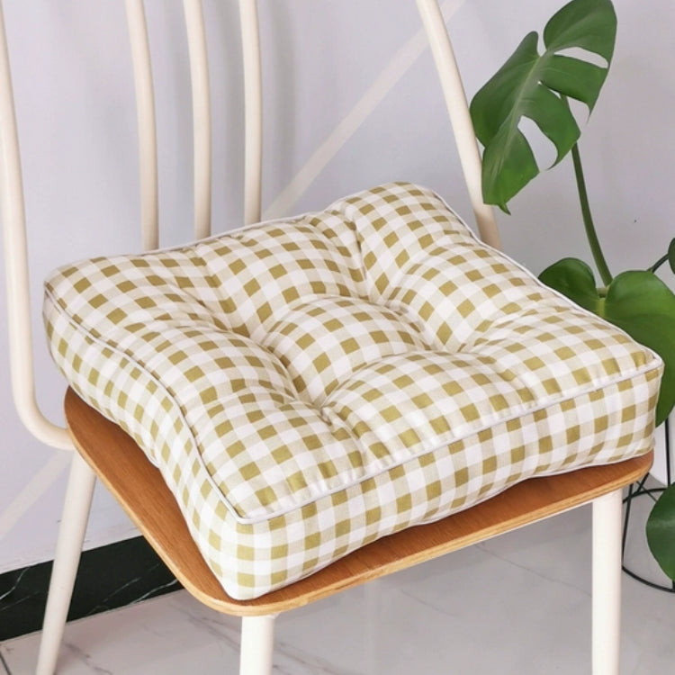 Galette de chaise carrée bohème classique