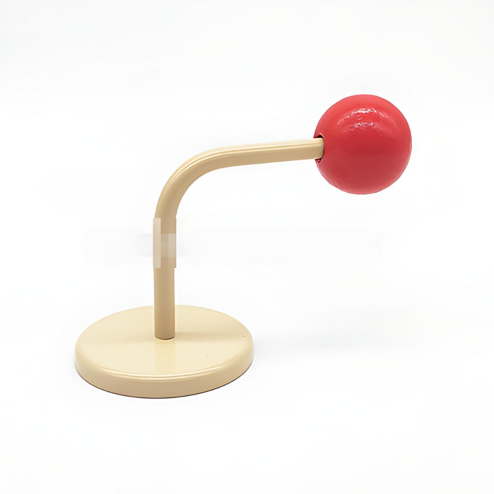 Patères magnétiques boules colorées en bois