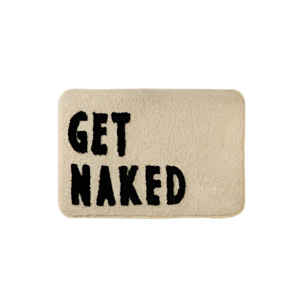 Tapis de bain moelleux décoratif