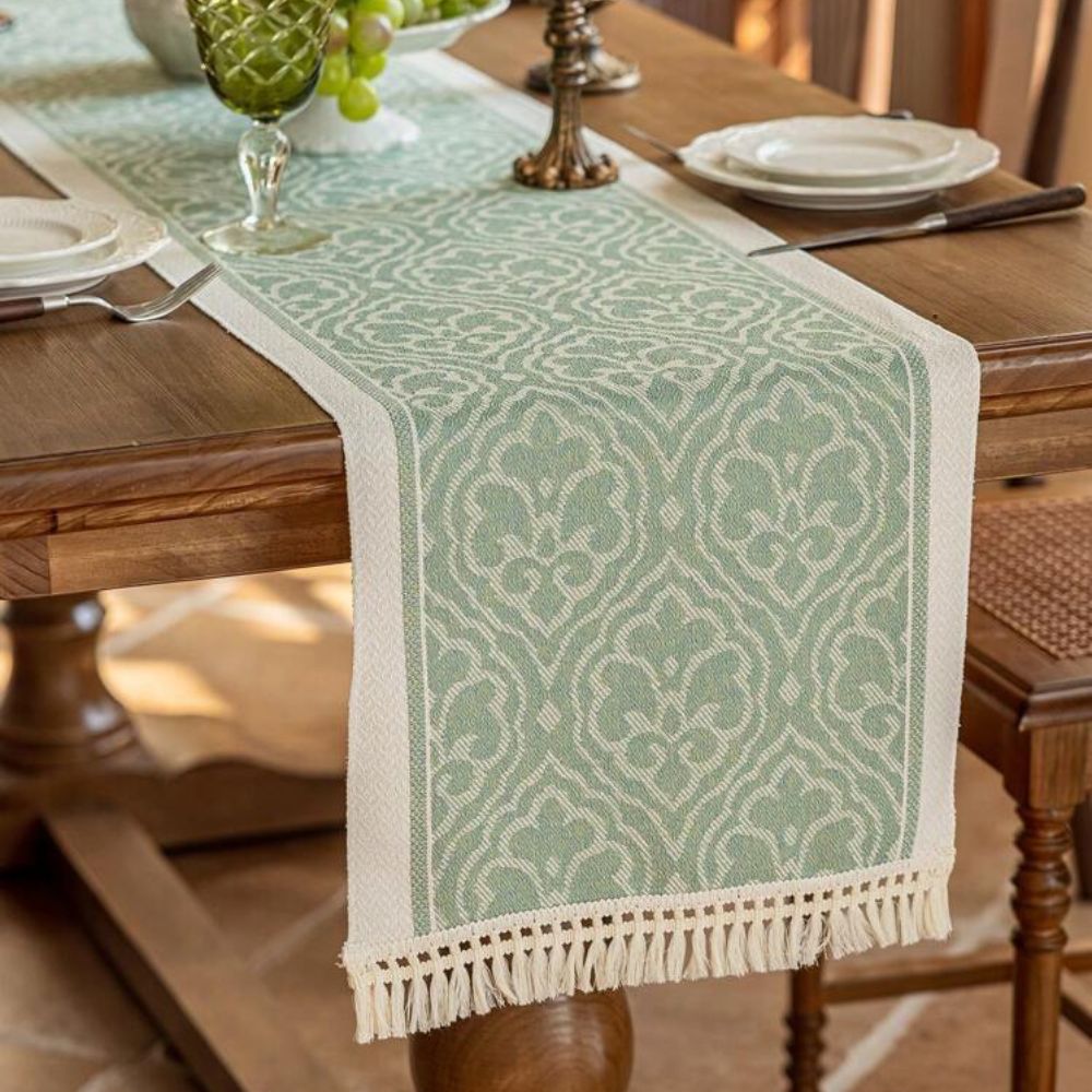 Chemin de table Damask Dune