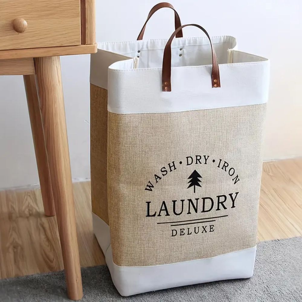 Panier à linge autoportant deluxe