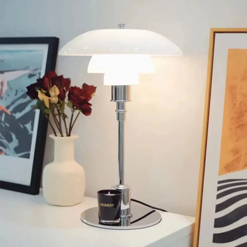 LumeSphere lampe de table en verre