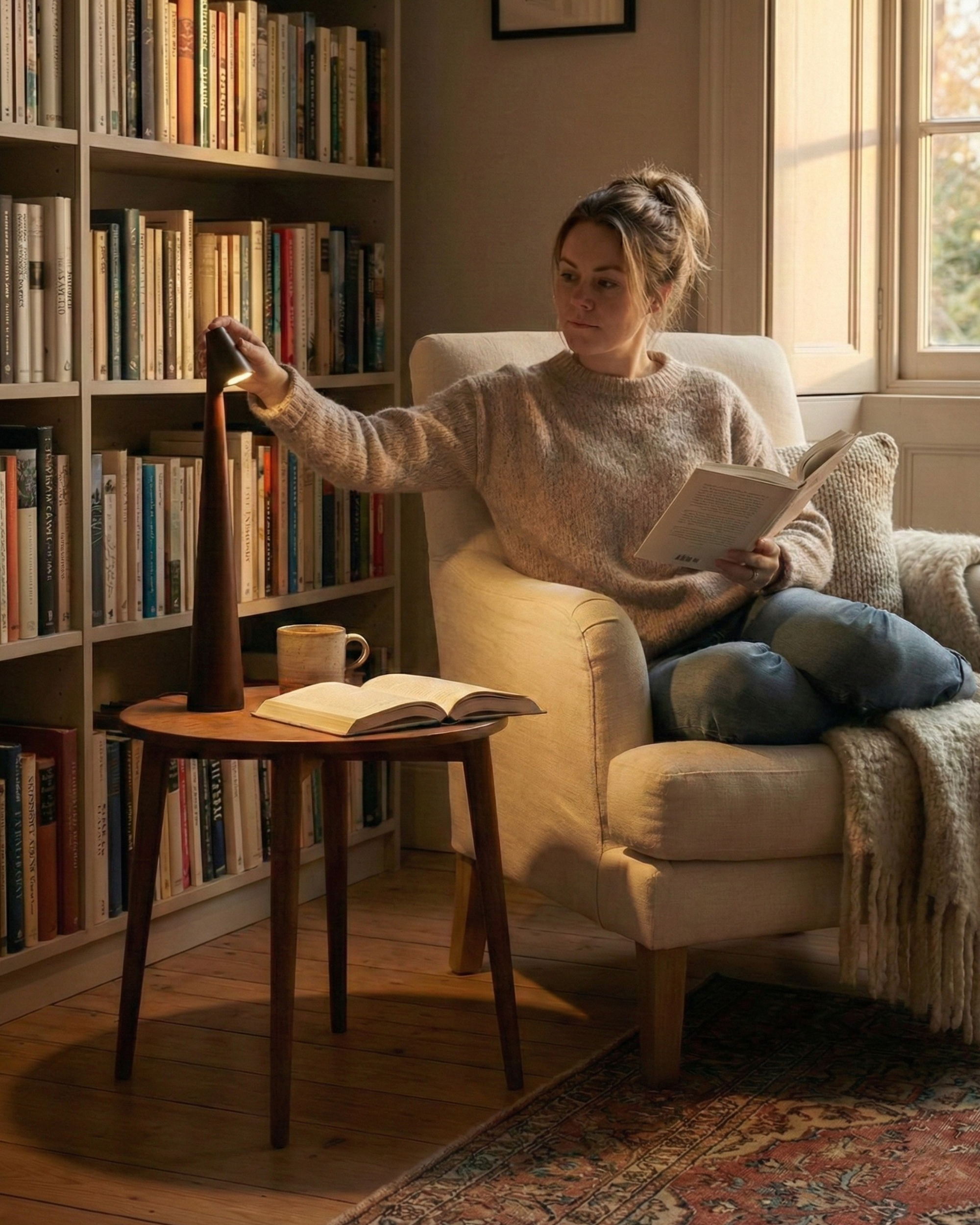 Lampe de Table Sans Fil | NORA