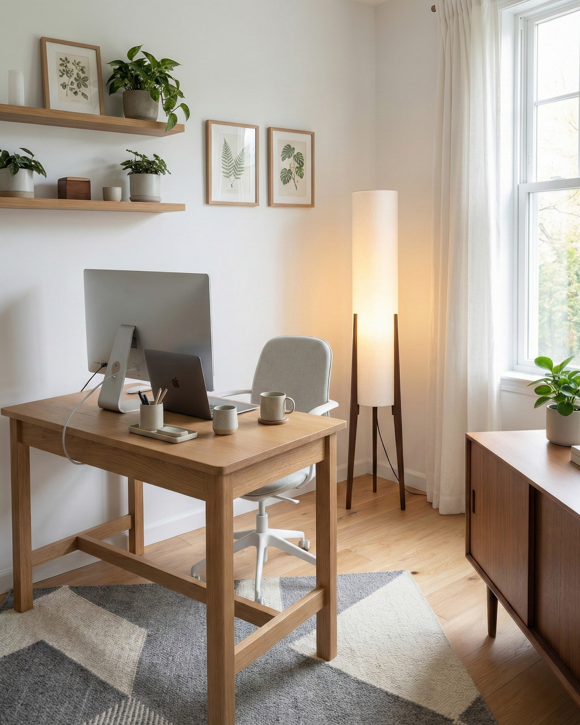 Lampadaire Bois | MEVA