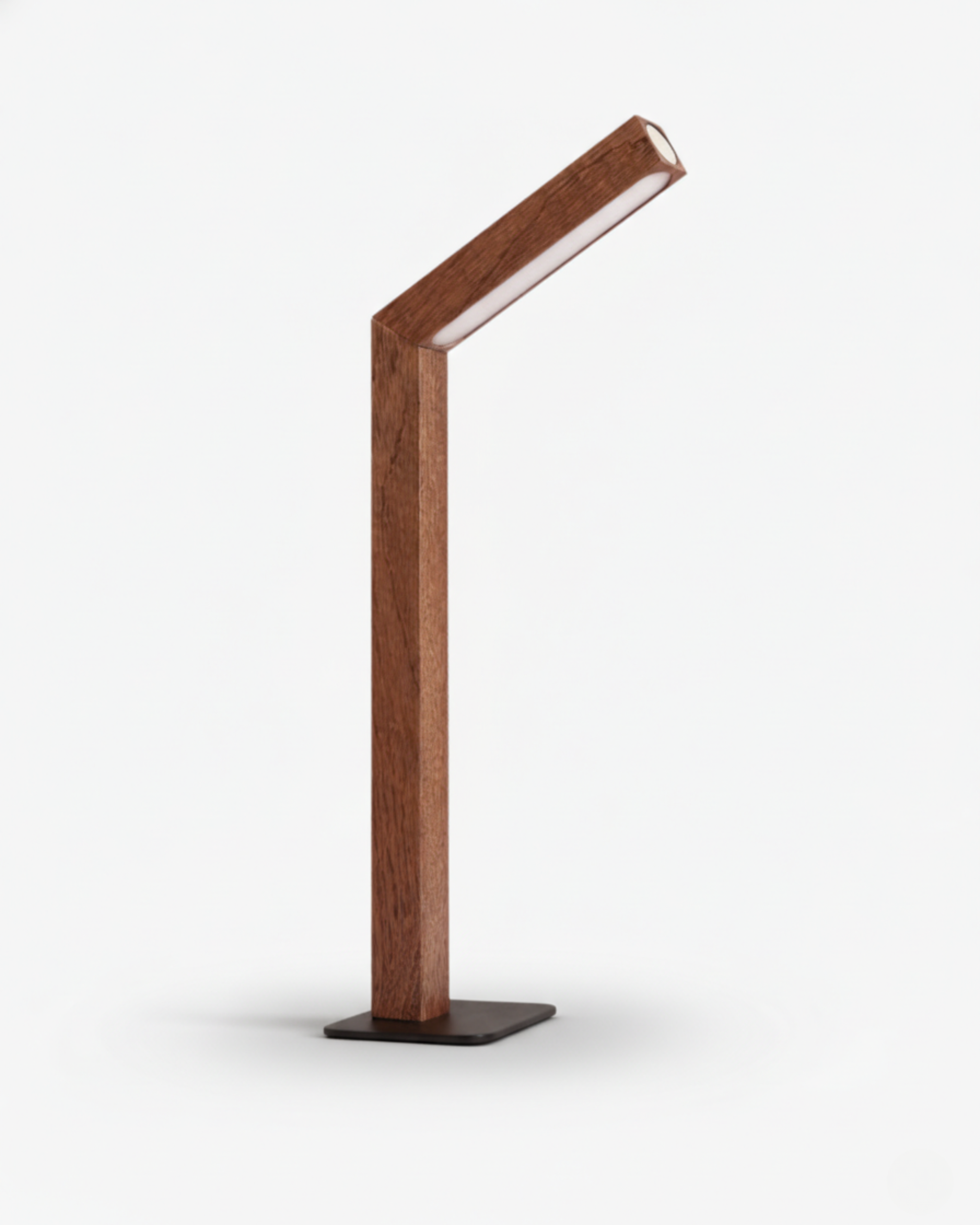 Lampe de Table Sans Fil | WOODI – Bois Foncé