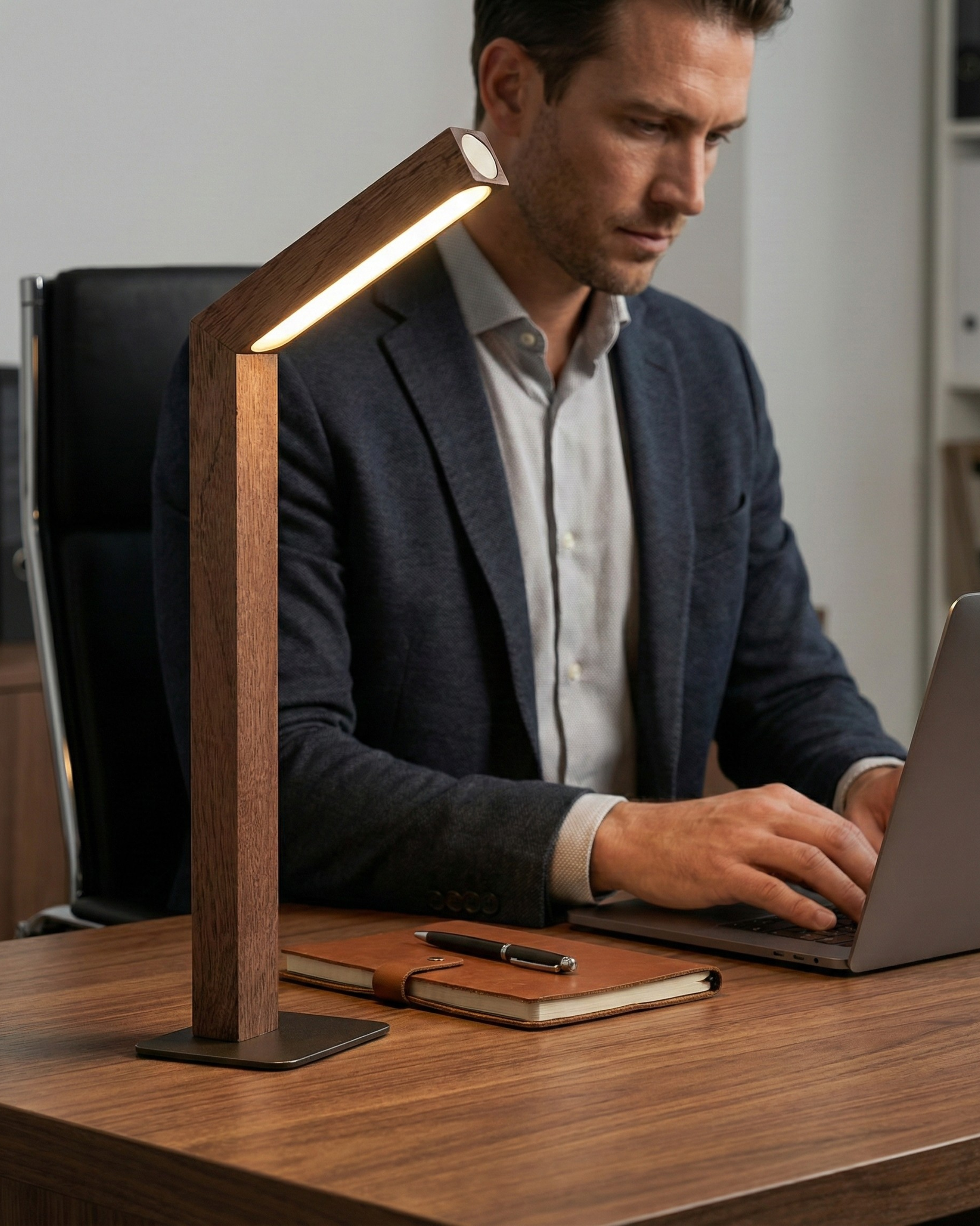 Lampe de Table Sans Fil | WOODI