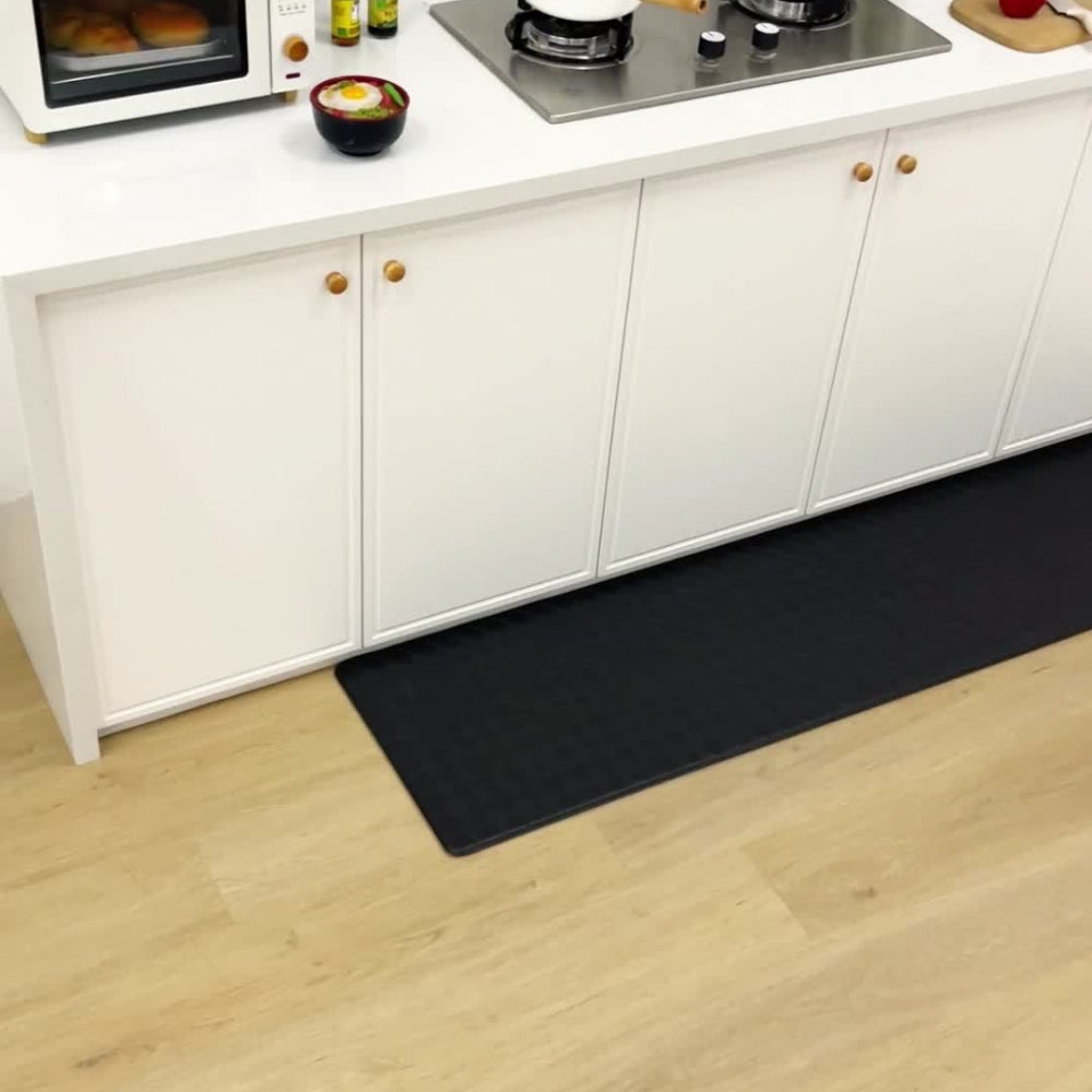 Tapis de cuisine rembourré | Tapis de couloir antidérapant