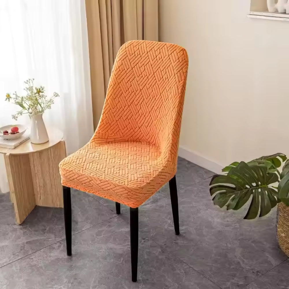 Housse de dossier de chaise ajustée