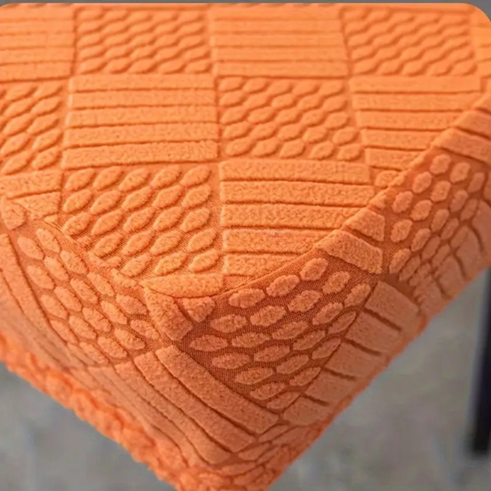 Housse de dossier de chaise ajustée