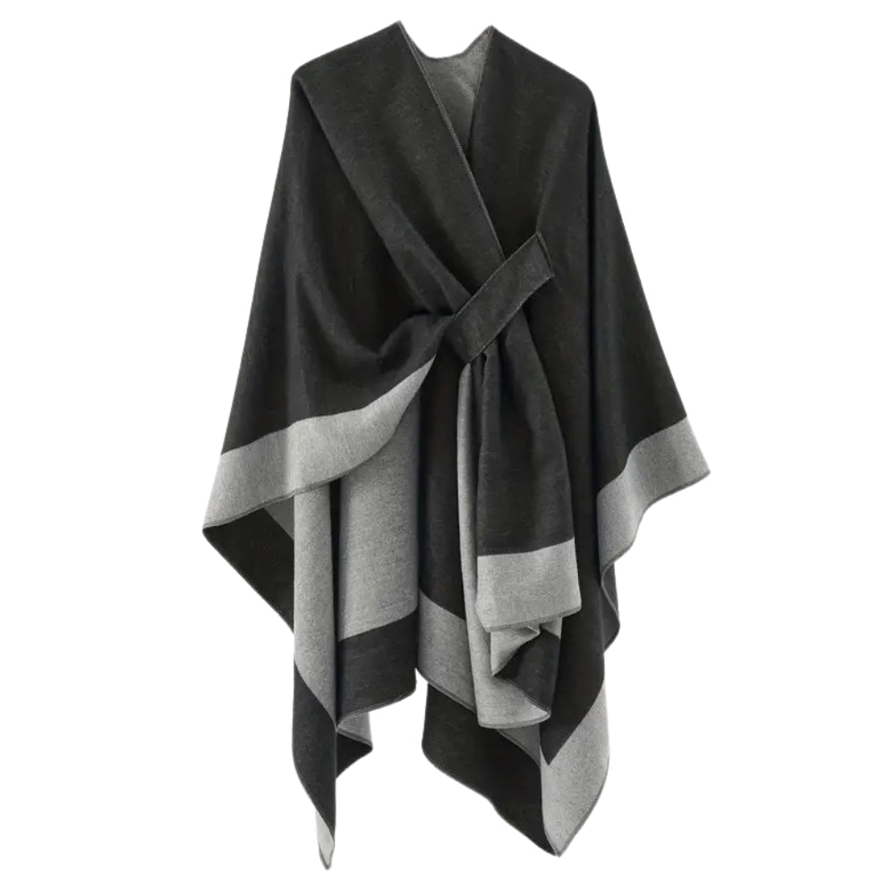 Poncho drapé élégant Emiree