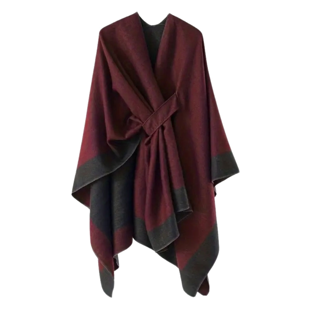 Poncho drapé élégant Emiree
