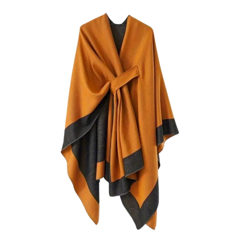 Poncho drapé élégant Emiree