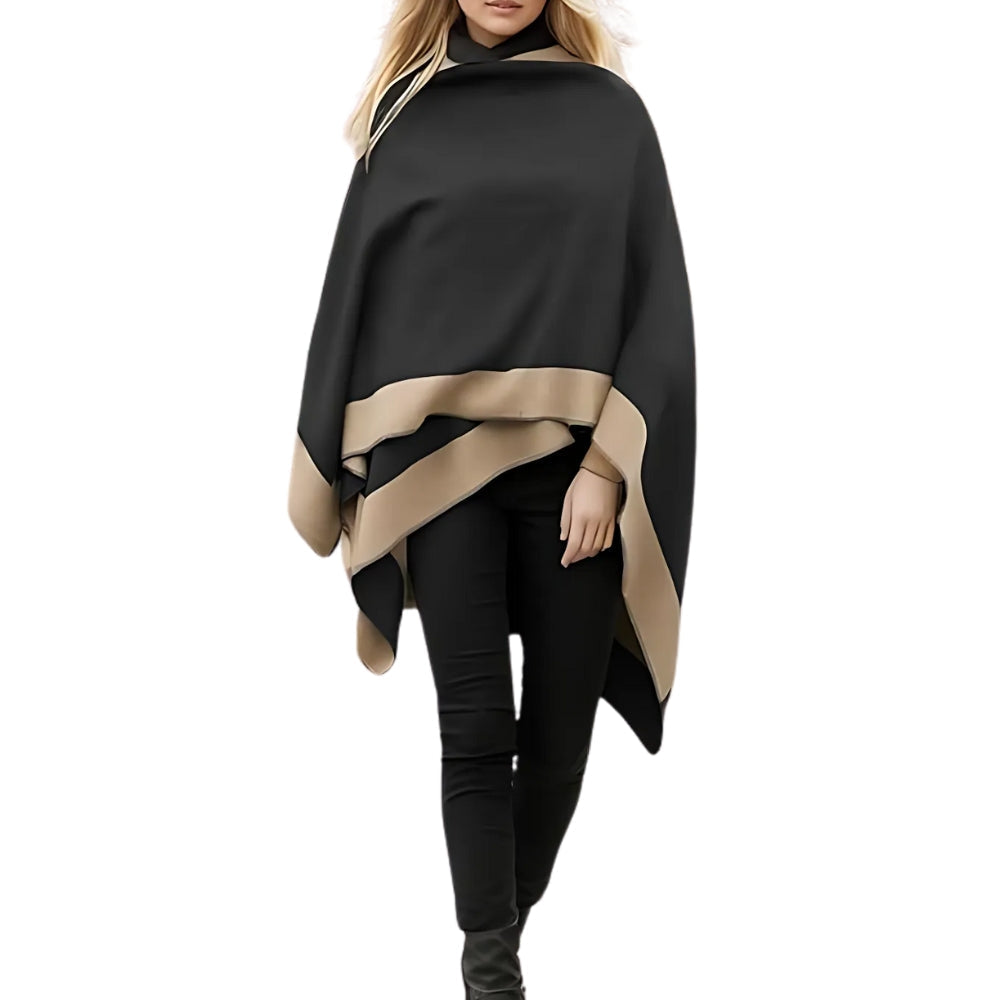 Poncho drapé élégant Emiree