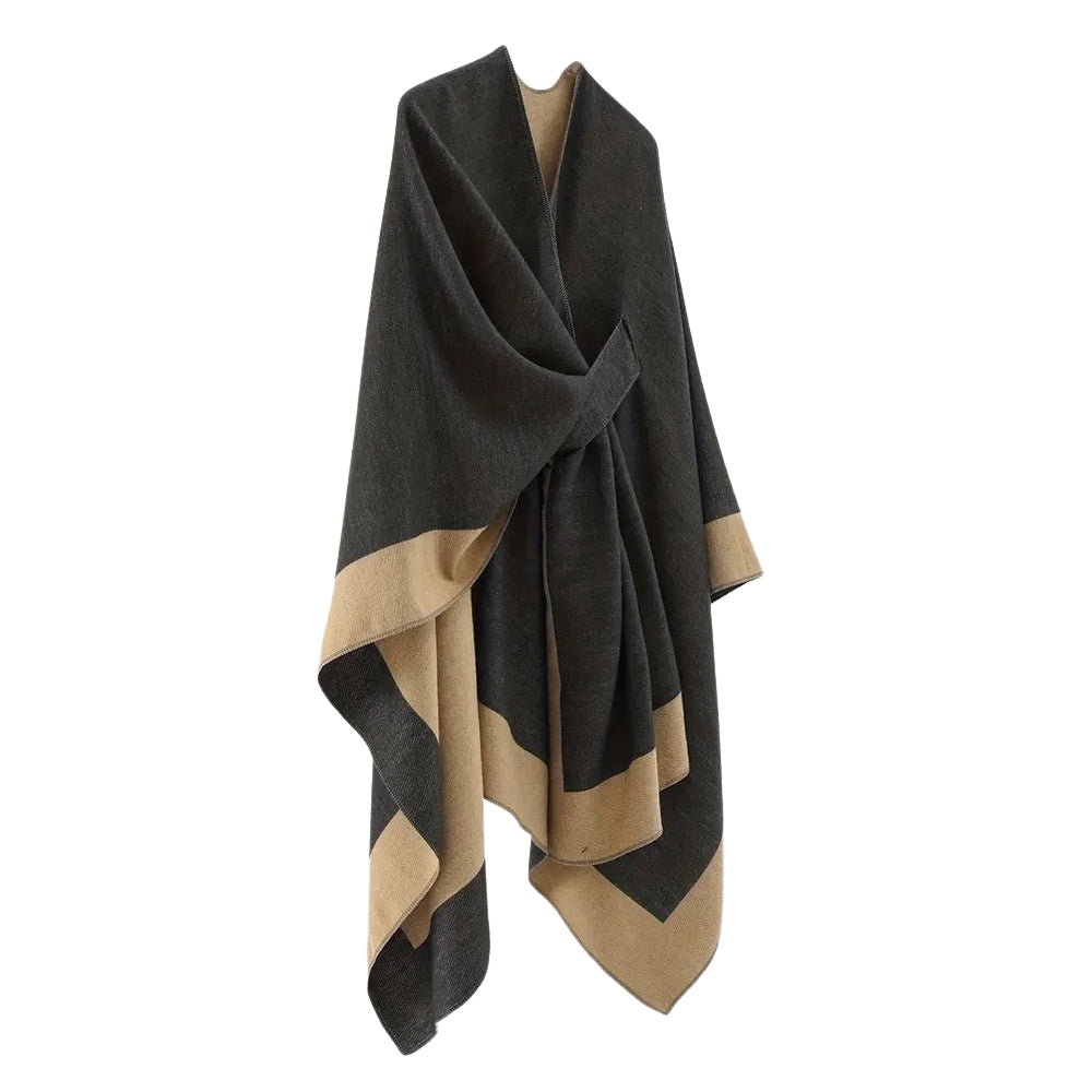 Poncho drapé élégant Emiree