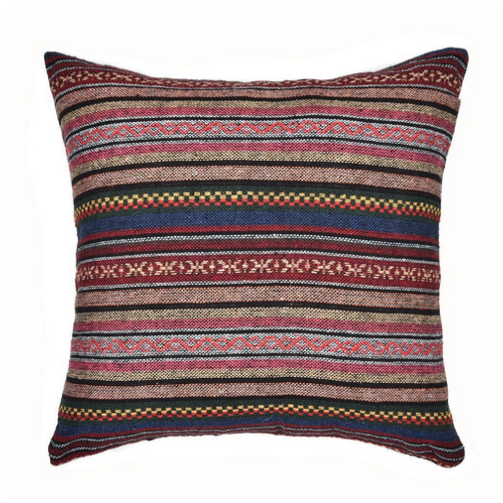 Housse de coussin géométrique bohème ethnique