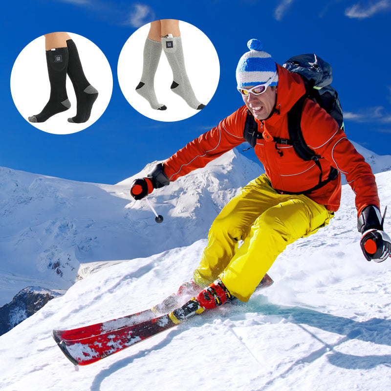 Chaussettes Chauffantes à Température Réglable