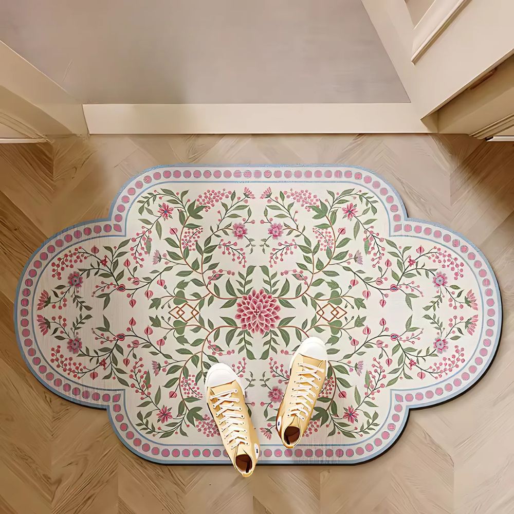 Tapis de bain en terre de diatomée Fresh Flora