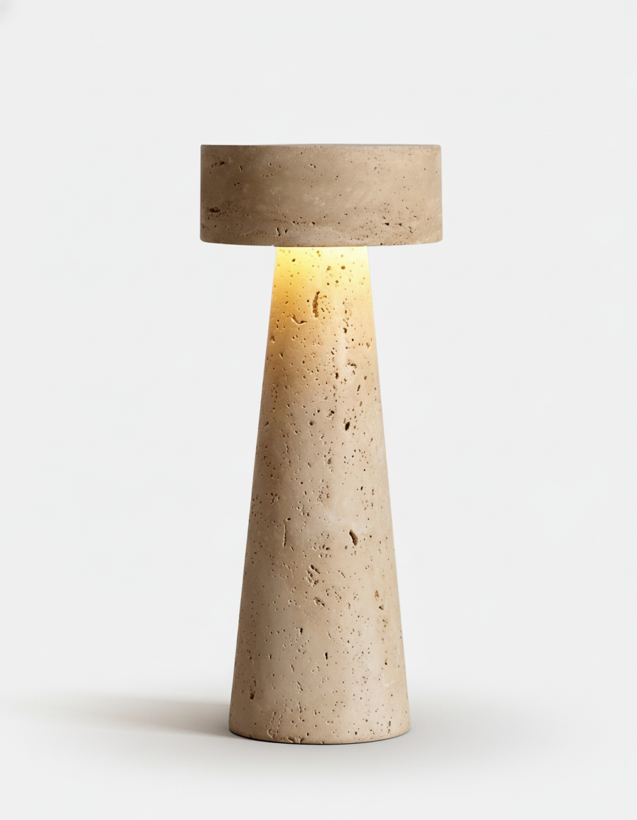 Lampe de Table | BELLO – Travertin