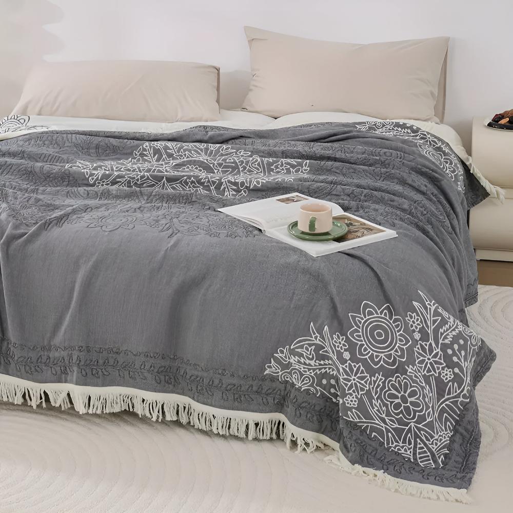 Plaid en coton Scandi Chic