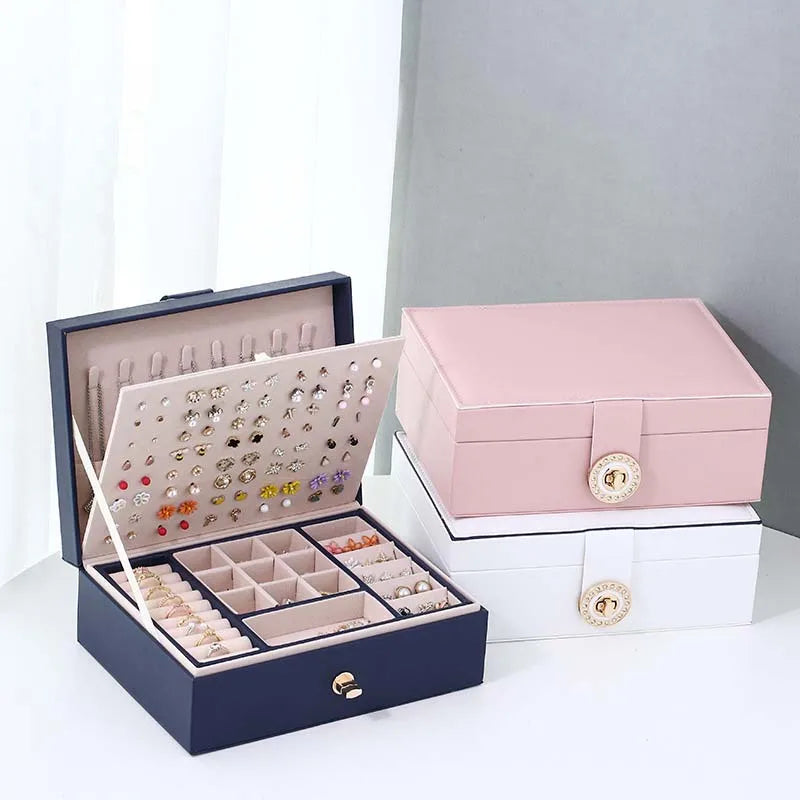 Boîte à Bijoux Femme De Voyage avec Compartiments