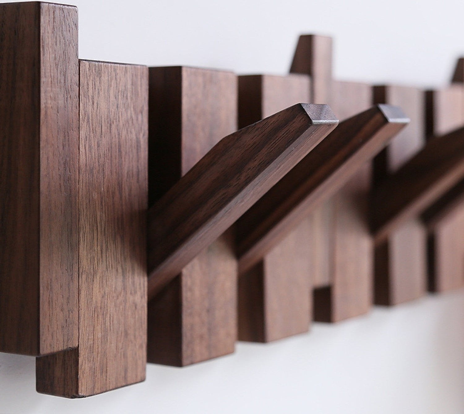 Portemanteau piano en bois fait main