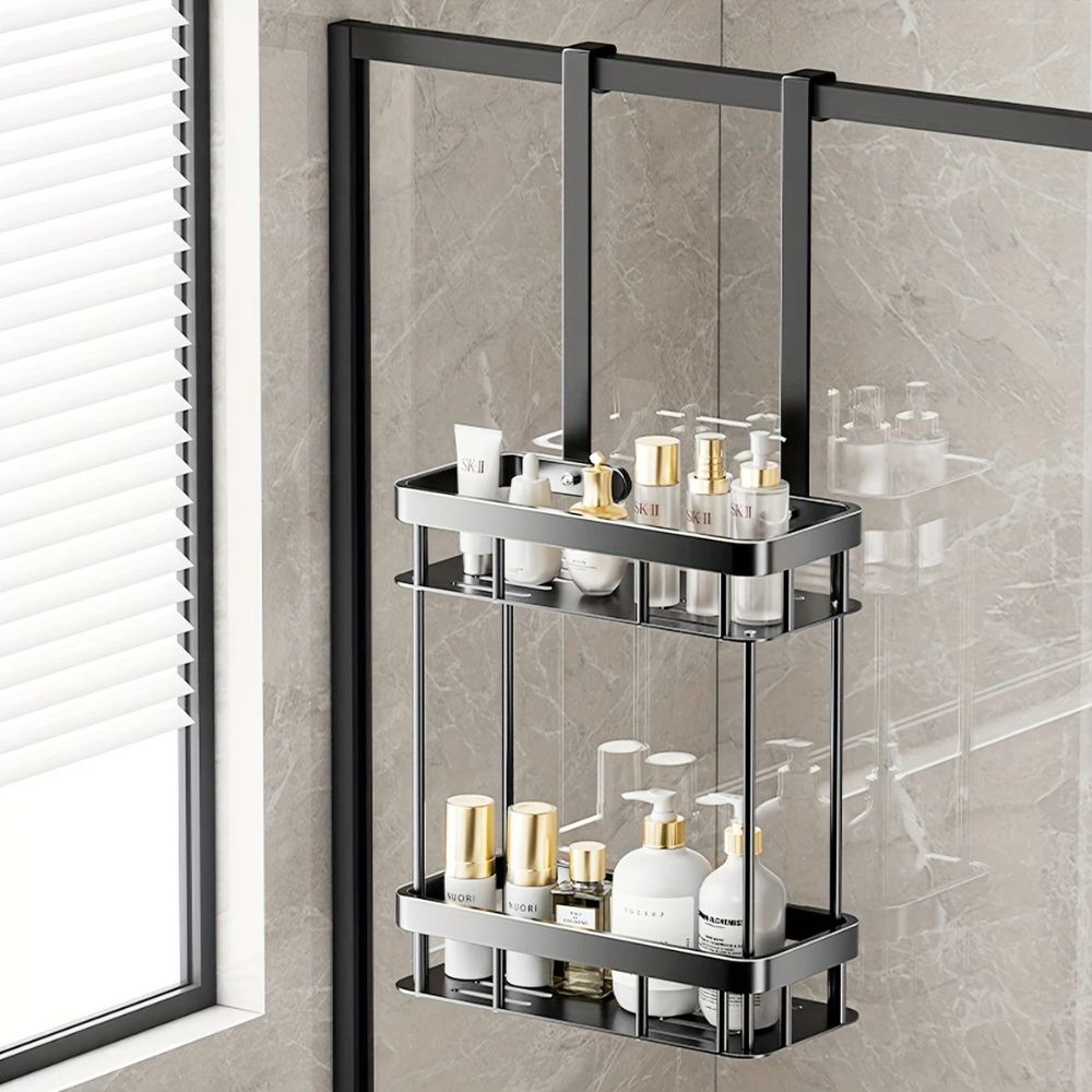 Étagère de salle de bain suspendue en inox – 1 Layer