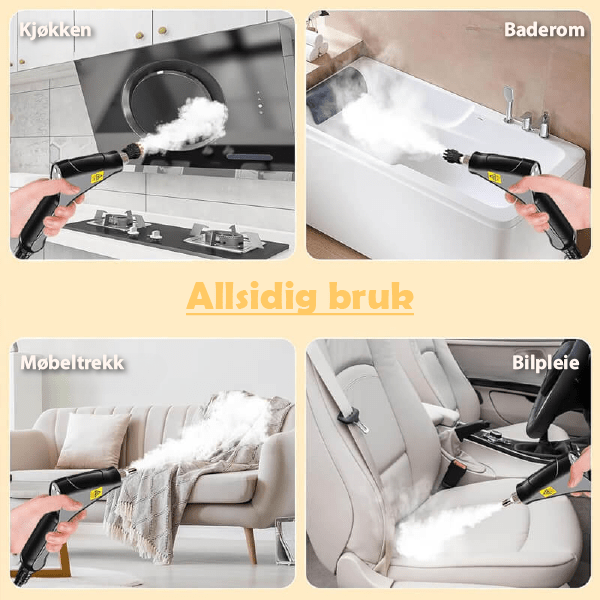 Nettoyeur Vapeur Tout-en-Un sous Pression