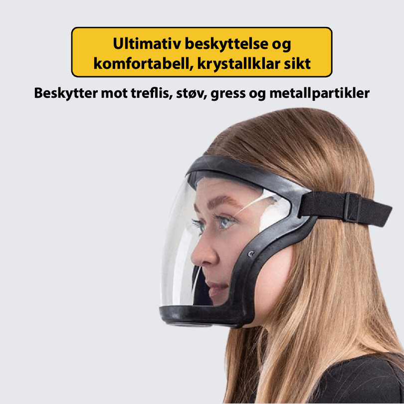 Visière de Protection Anti-Poussière et Anti-Buée