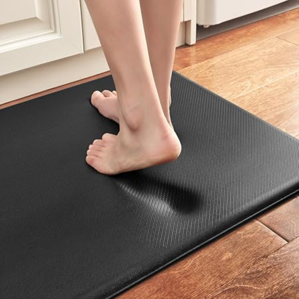 Tapis de cuisine confort | Anti-fatigue et antidérapant – Rouge