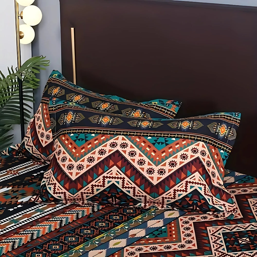 Parure de couette Indara boho tribale