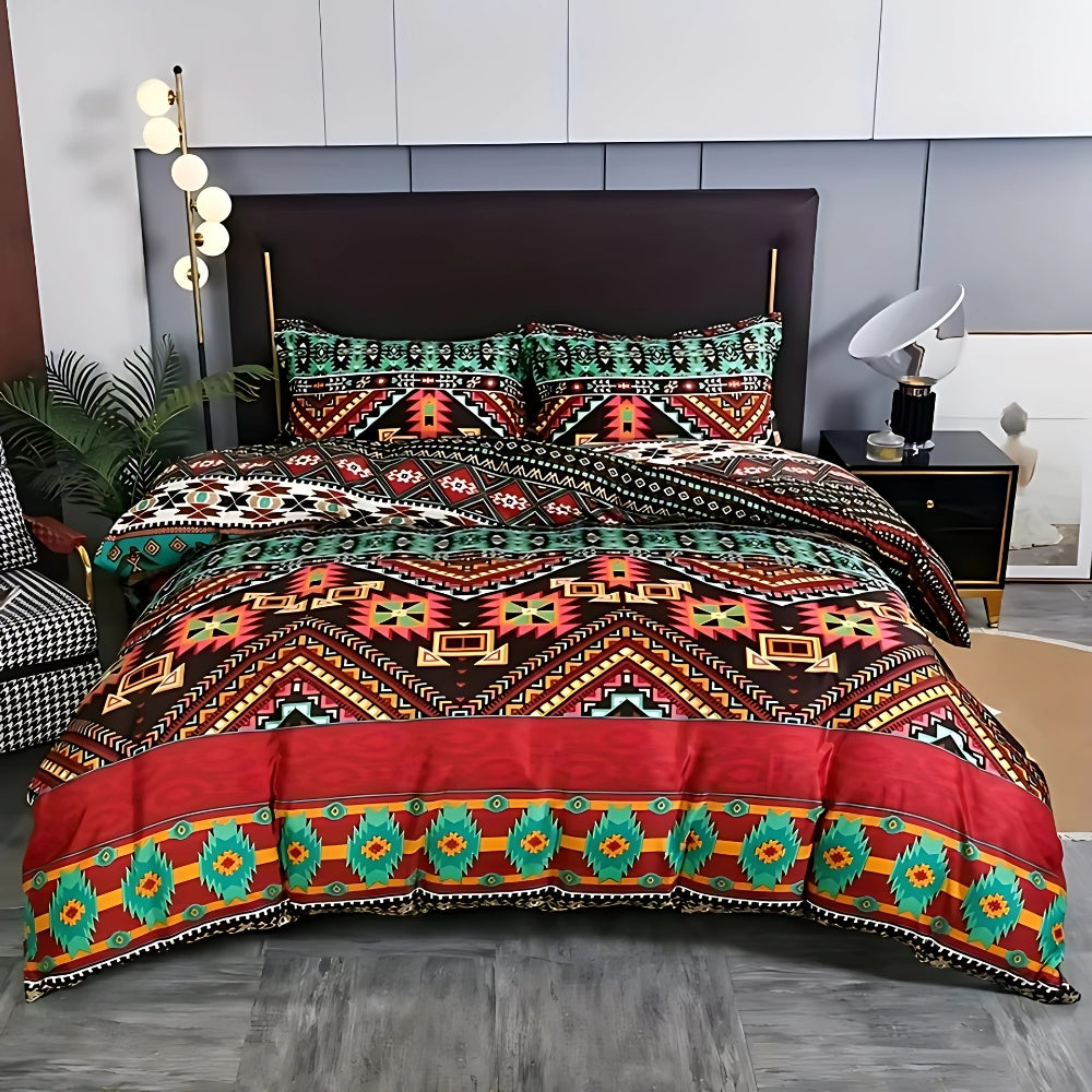 Parure de couette Indara boho tribale