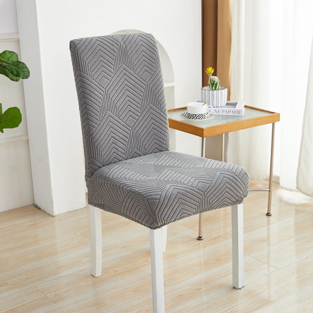 Housse de chaise extensible jacquard Jacquessa