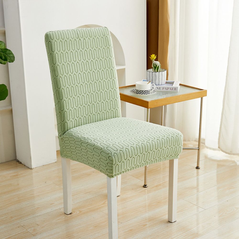 Housse de chaise extensible jacquard Jacquessa