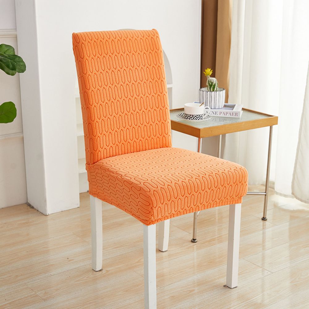 Housse de chaise extensible jacquard Jacquessa
