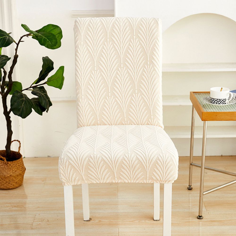 Housse de chaise extensible jacquard Jacquessa