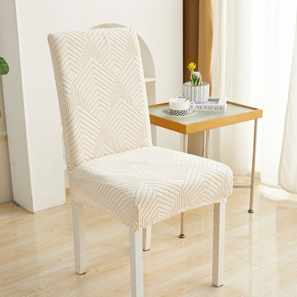 Housse de chaise extensible jacquard Jacquessa