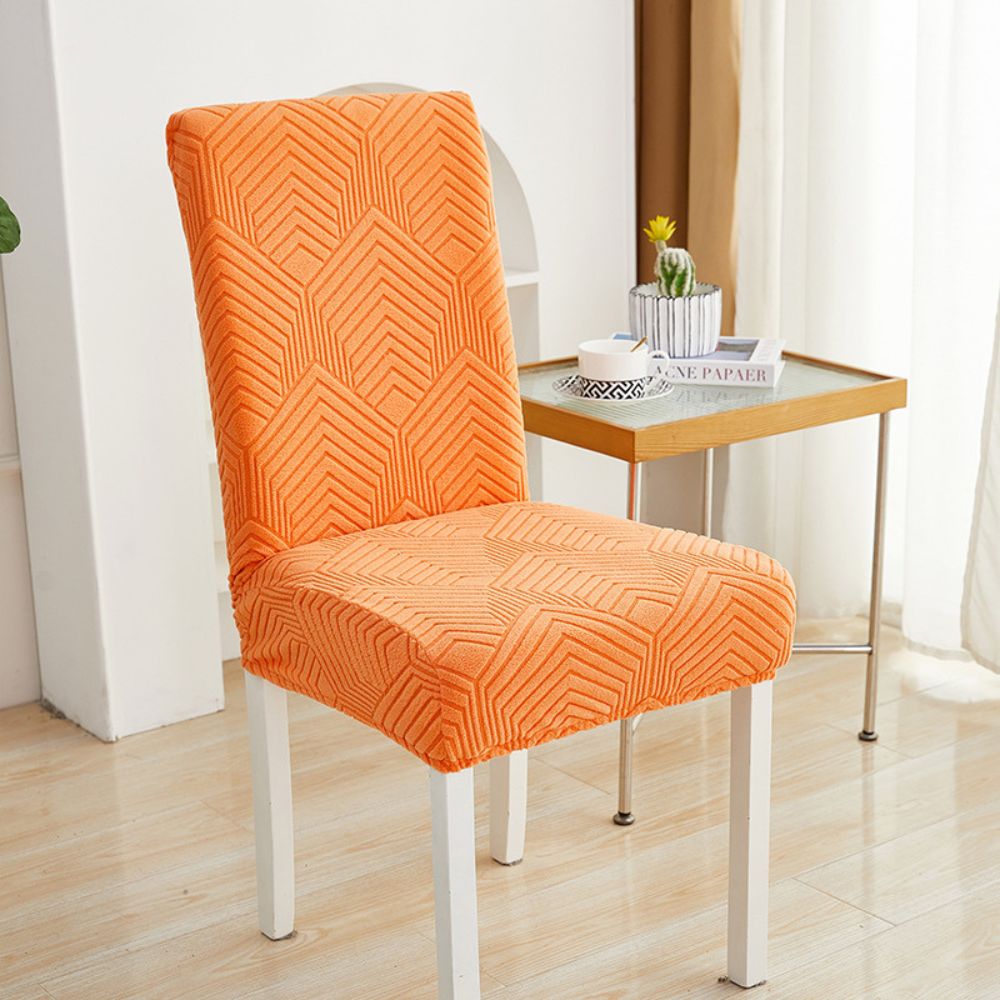 Housse de chaise extensible jacquard Jacquessa