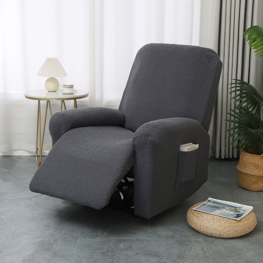 Housse ajustée de fauteuil relax Juno à poche